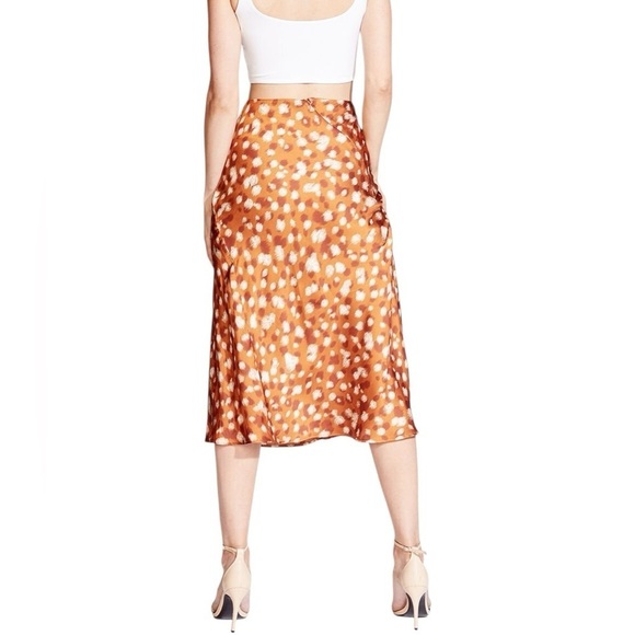 NWOT Bardot Mayah Spliced Skirt In Sketchspot SZ XS - Picture 2 of 6